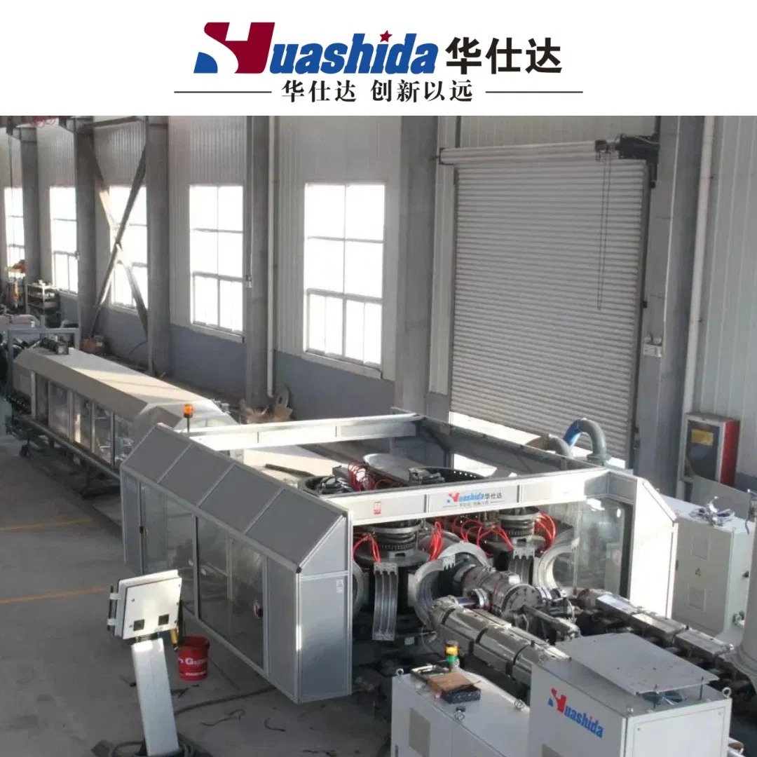 High-Efficiency PP/HDPE Single &amp; Double Wall Corrugated Pipes Production Line