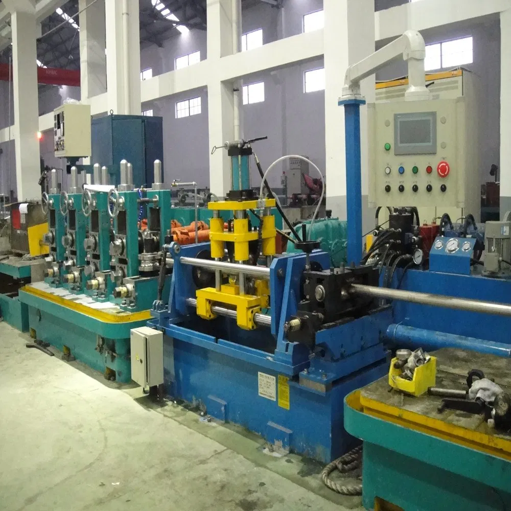 Intelligent Easy Operation Weld Seam Roller Leveling Inner Bead Rolling Machine