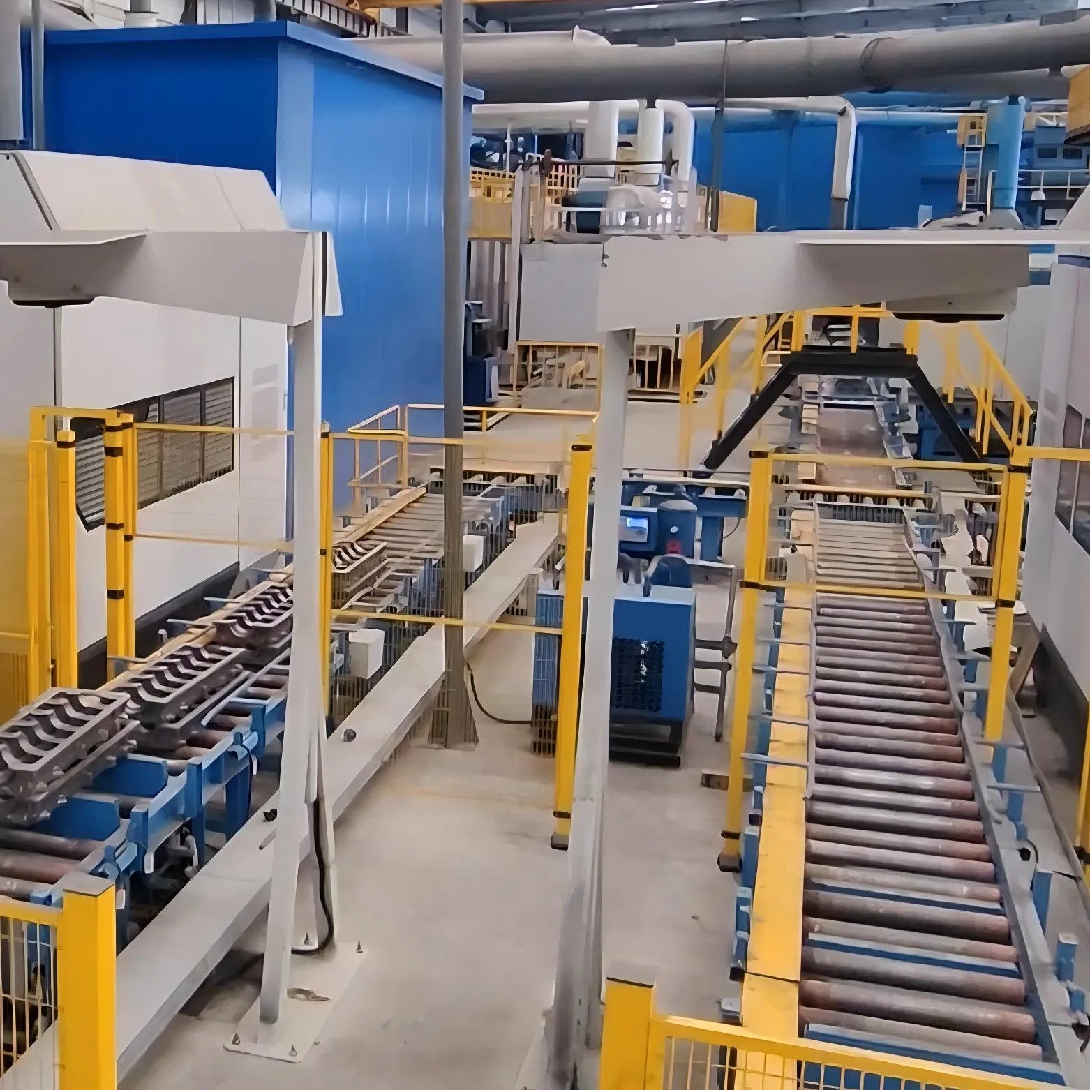 Robotic Post-Treatment System for Automotive Castings From Gating Removal to Final Inspection