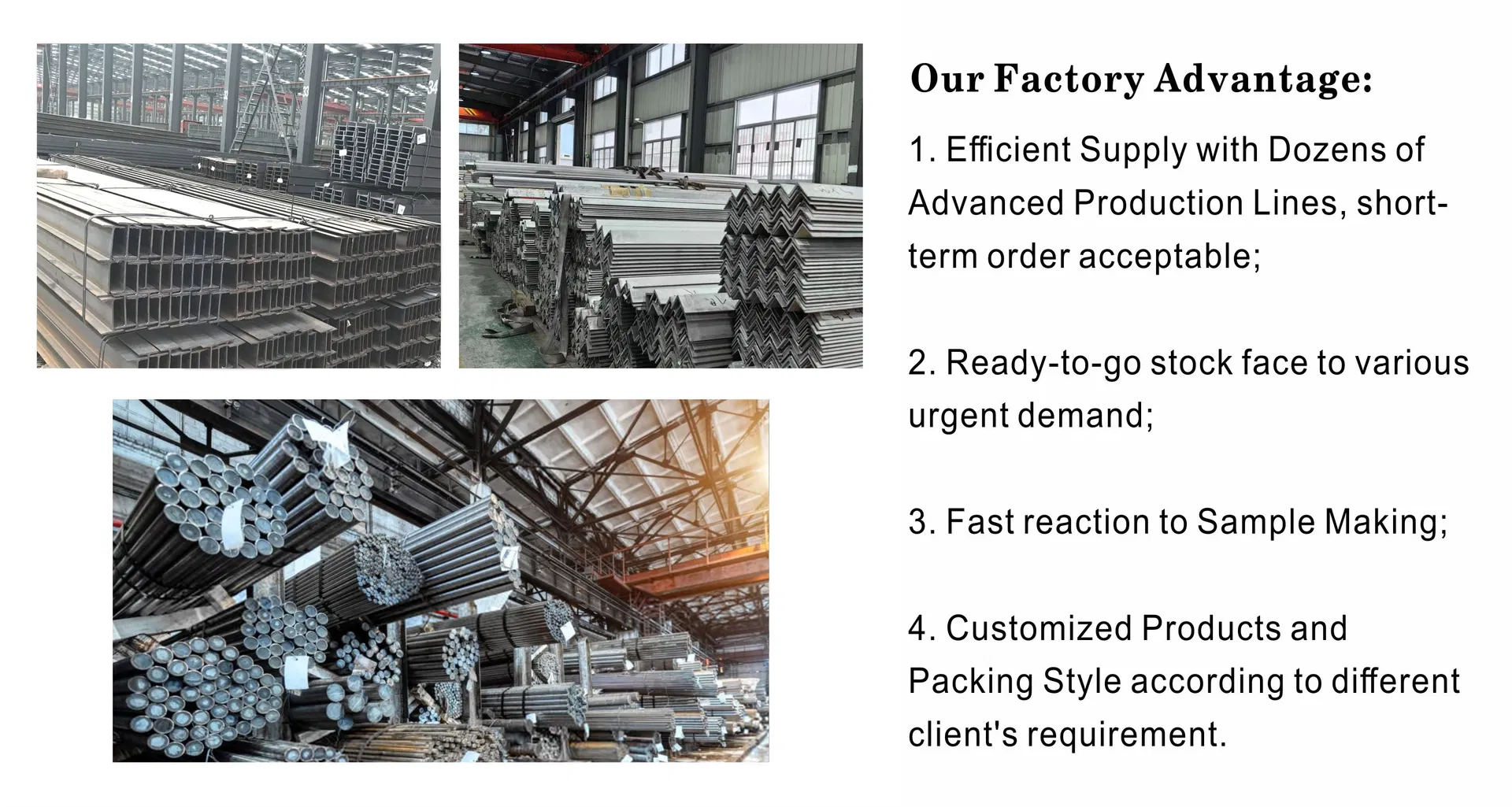 Stainless H-beam view 2