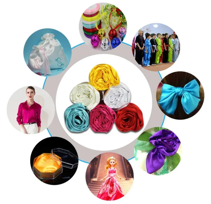 Satin Fabric Display 6