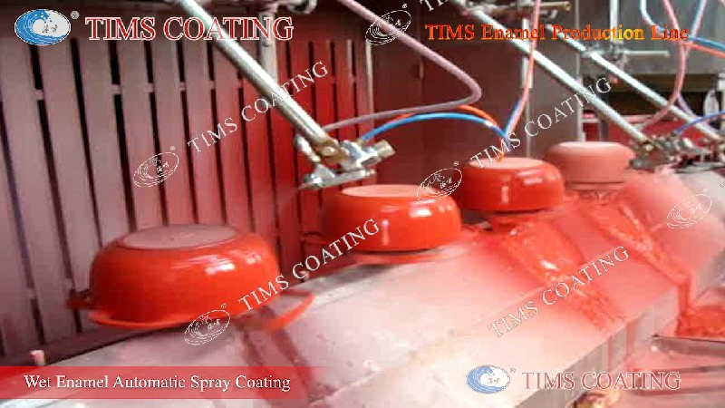 Enamel Coating Production Line with High Efficiency Low Consumption
