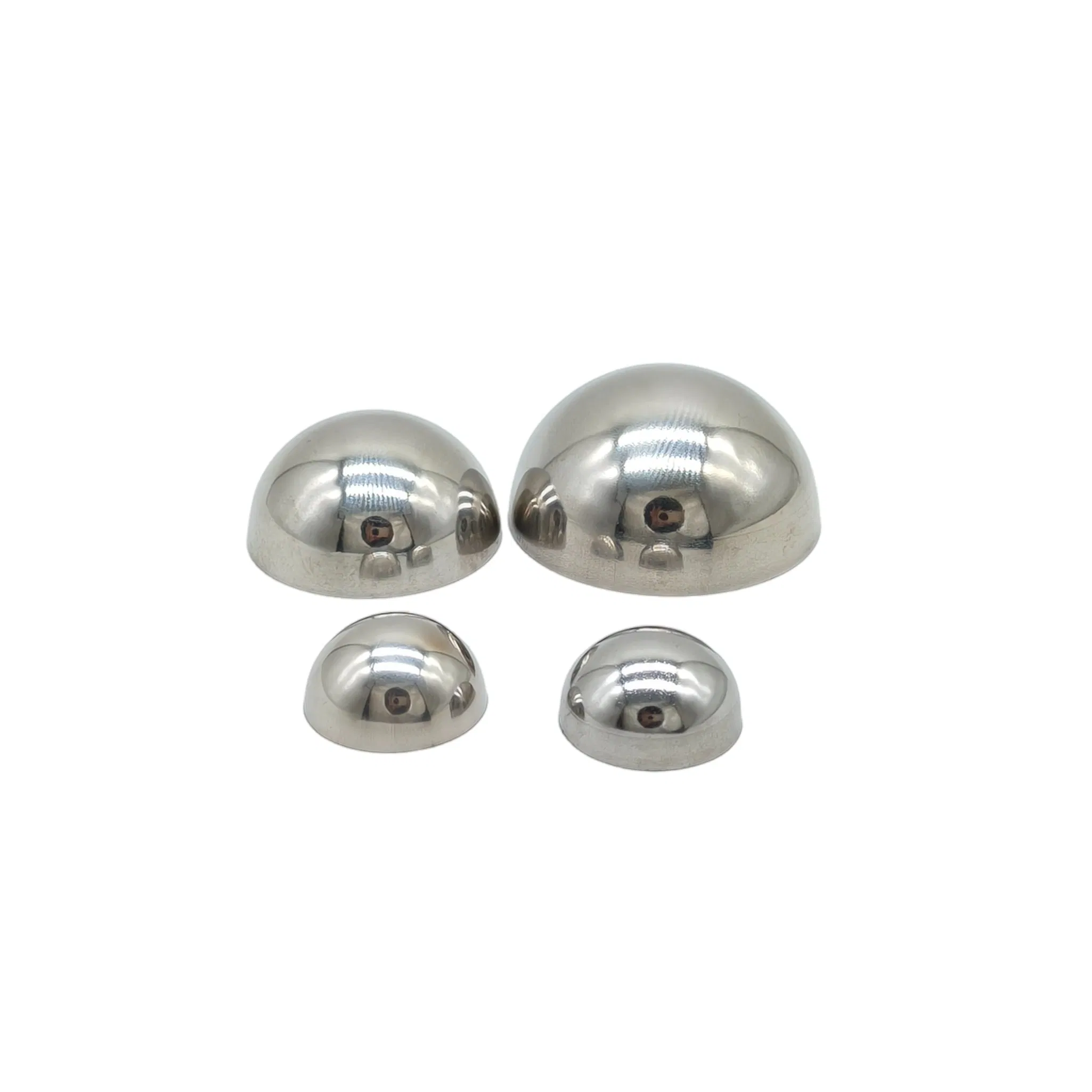 Architectural Metalwork Polished Stainless Steel Half Sphere Decor