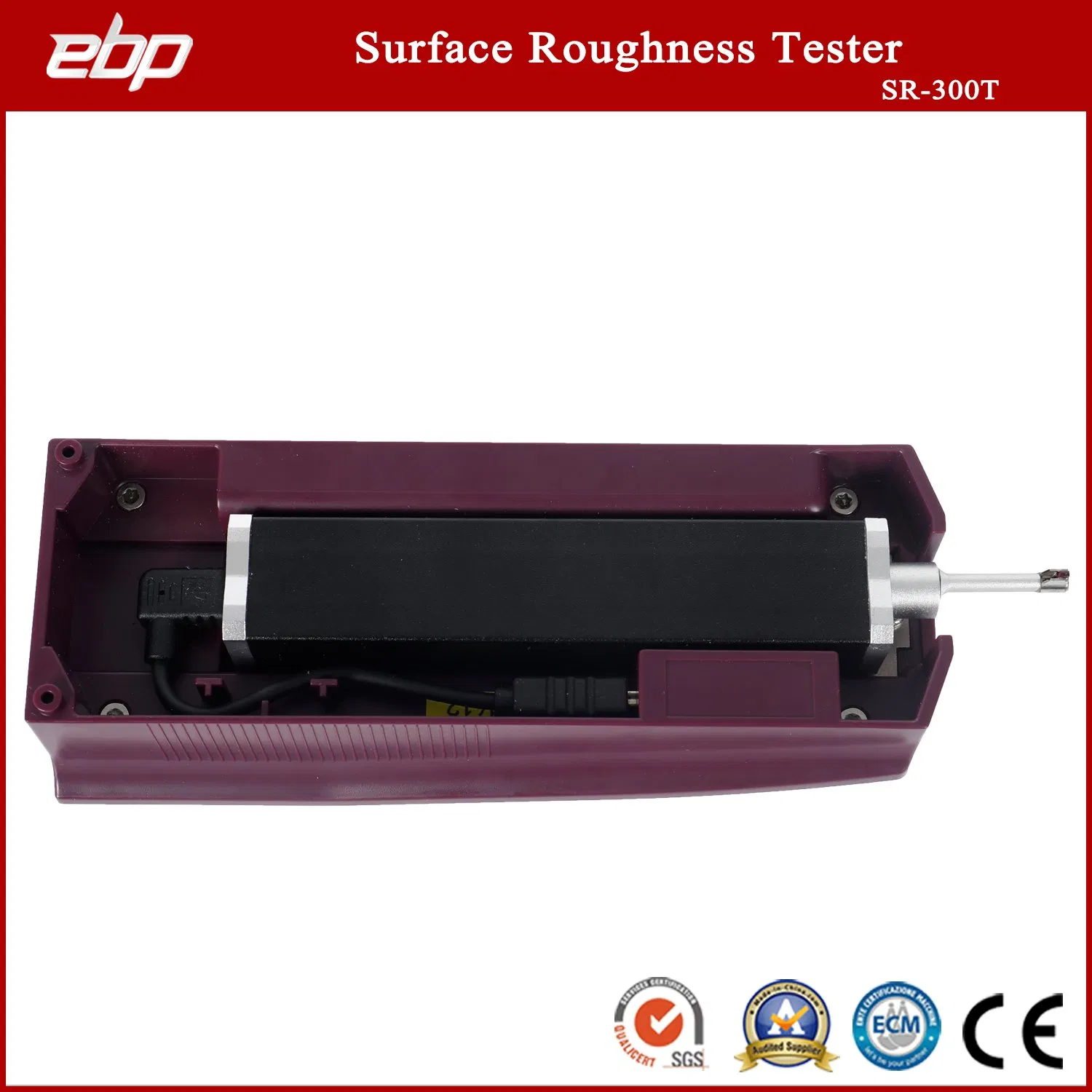 High Accuracy Surface Roughness Gauge with Digital Display Ra, Rz, Rq, Rmax