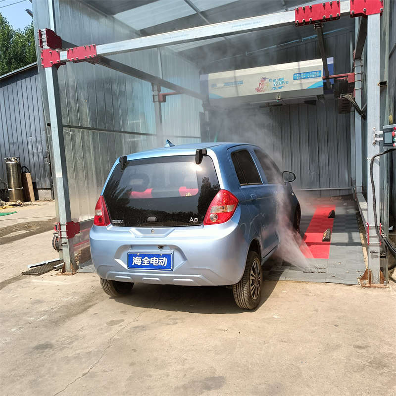 High Efficiency Robotic Car Wash System with Water Reuse Technology