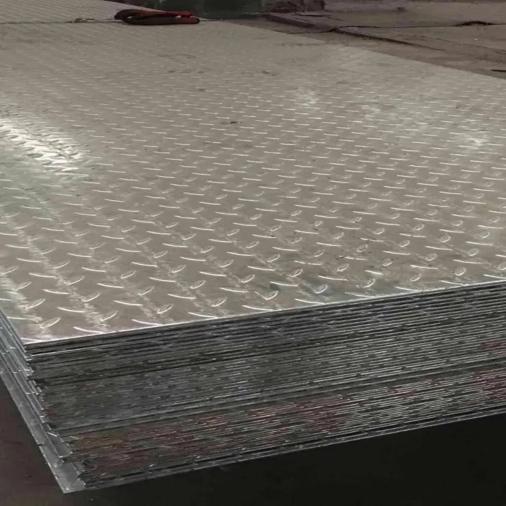 Hot Rolled Checkered Plate Cold Rolled Mild Checkered Mild Iron Black Low Carbon Steel Sheet Plate Coil Price for Construction