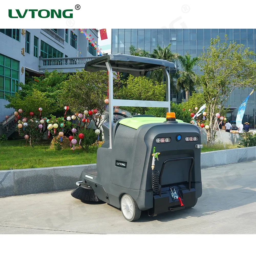 Industrial Cleaning Machine with Automatic Brake Parking Sensor and Water Level Alarm for Efficient Urban Maintenance