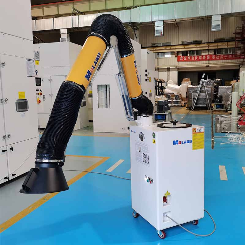 Mobile Welding Fume Extraction Dust Collector Cartridge Smoke Extractors