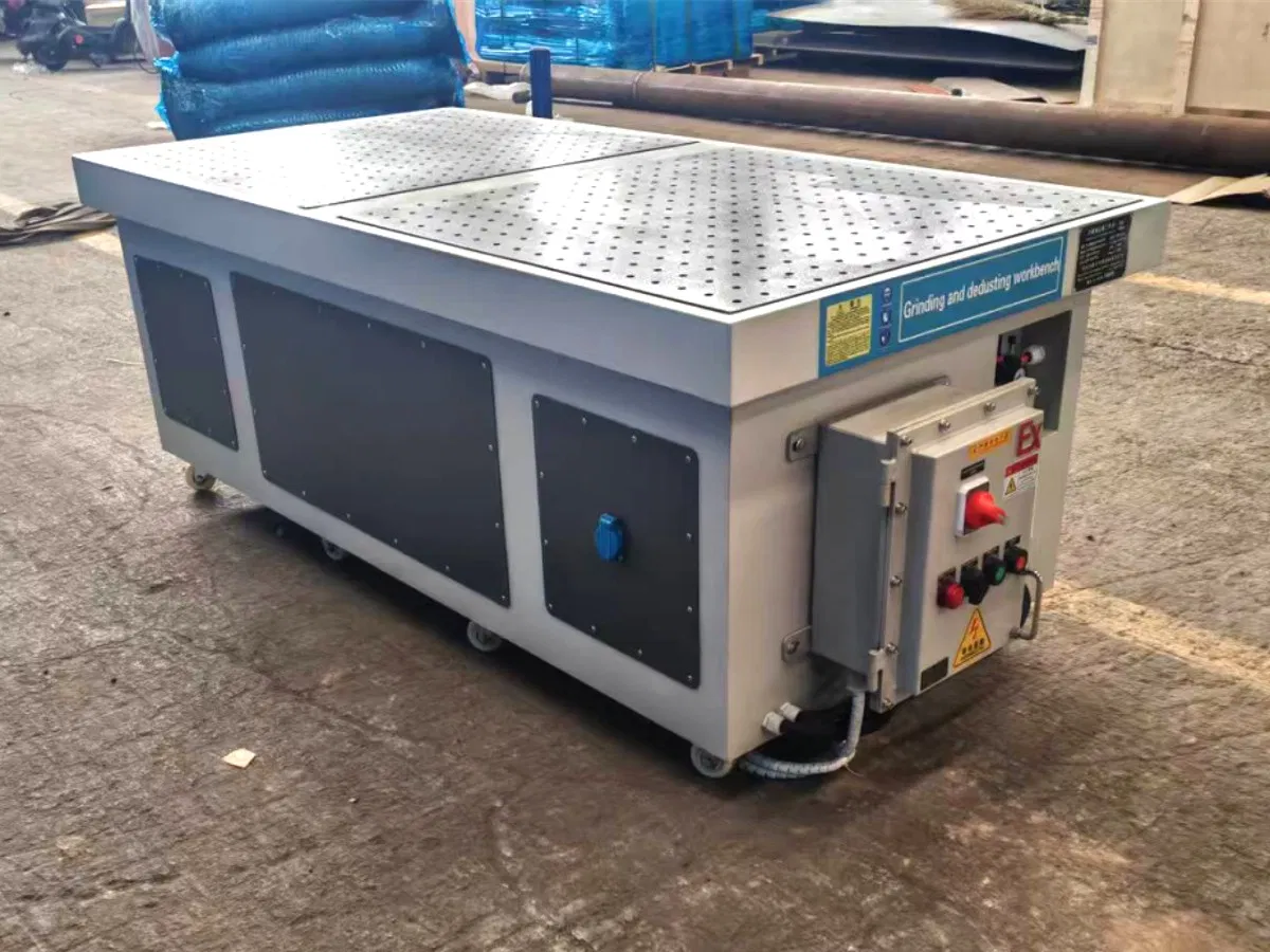 Industrial Sanding Downdraft Table High Efficiency Dust Extraction for Woodworking