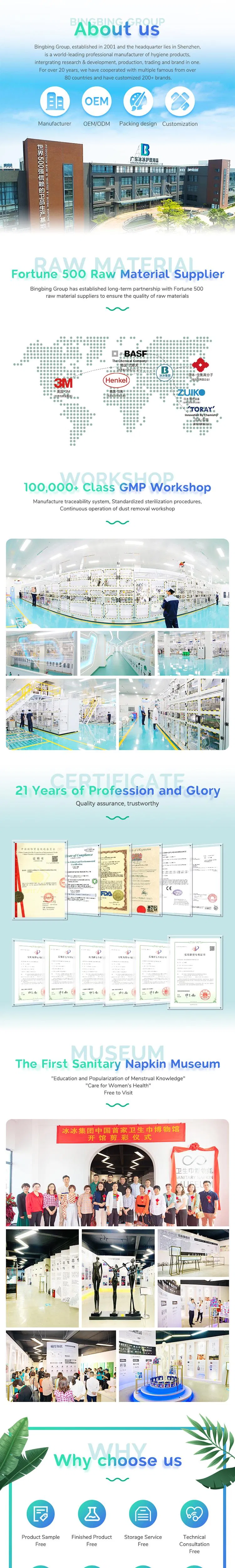 Sanitary Napkin Features