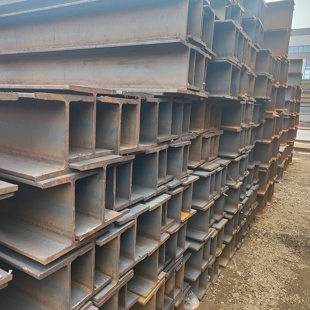 Warehose Stainless Galvanized/Iron Mild Carbon Steel Structural Welded Hea Heb Ipe Beam Steel Profile Metal I H Section Beam for Building