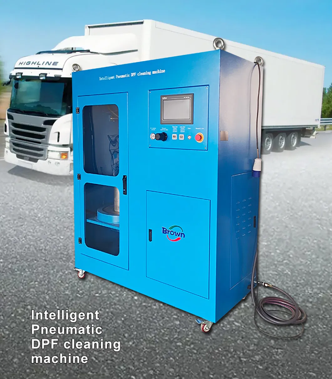 DPF Cleaning Machine Description