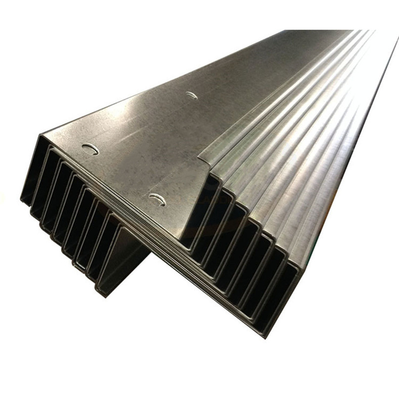 Structural Channel Steel Sheet Pile Cold Rolled Galvanized Steel Z Purlins C Purlin Gi Structure C Z Channel Beam