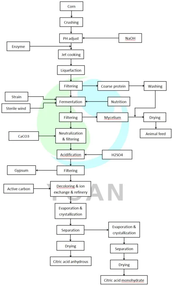 Citric Acid Production Line