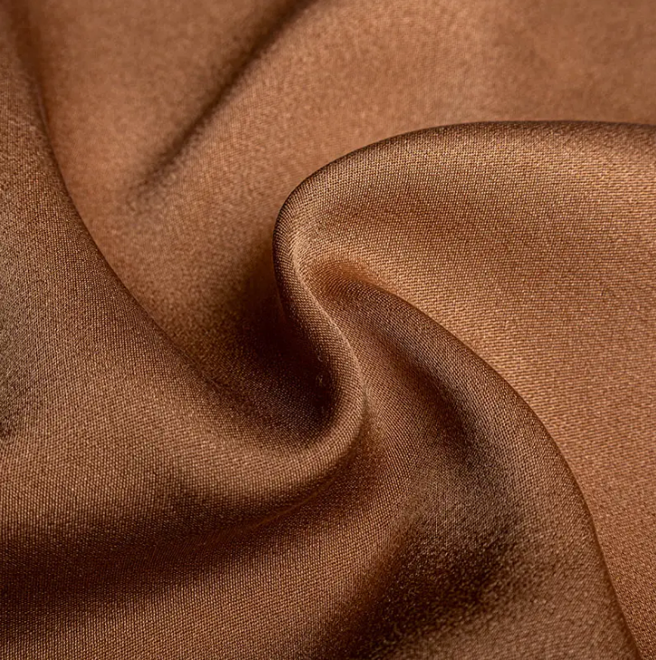 Oeko Tex 100 6A Grade Pure 100% Mulberry Silk 16 19 22mm 114cm 140cm Width Plain Dyed Charmeuse Satin Fashion Fabricpopular