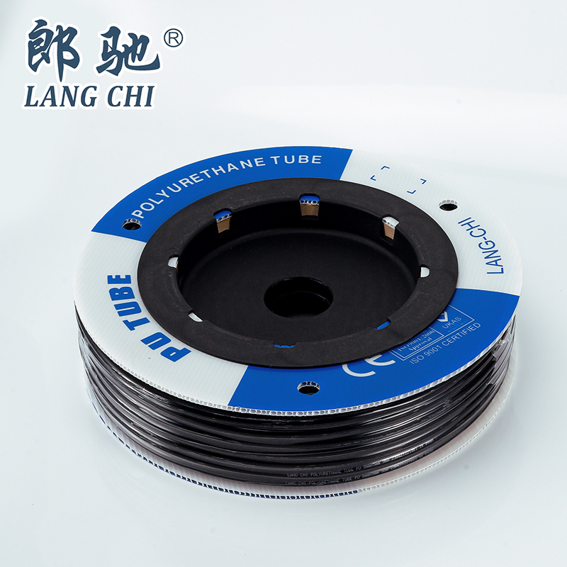 CE Black Blue Red Straight Polyurethane Polyether Hose Long Service Life PU Ether Air Tube