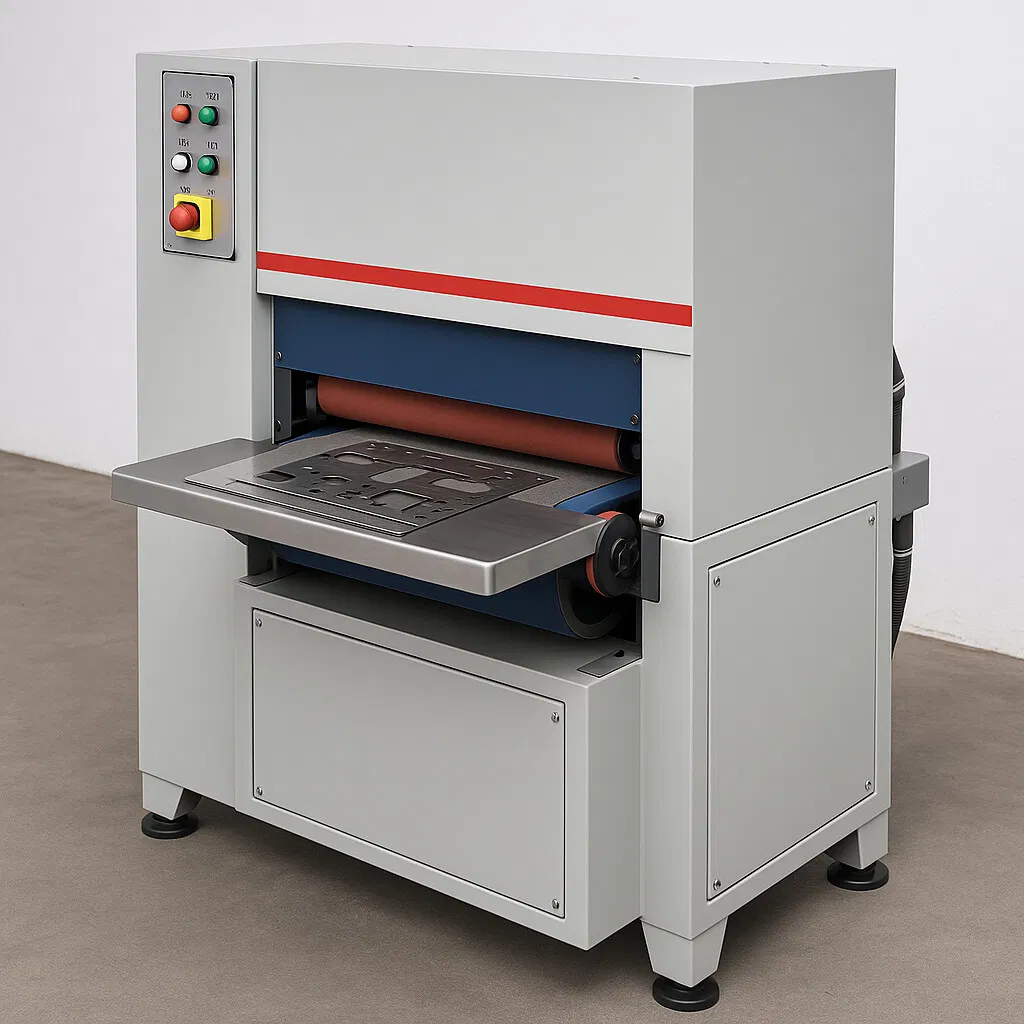 Stainless Steel Metal Sheet Grinding Deburring Machine After Laser Cutting