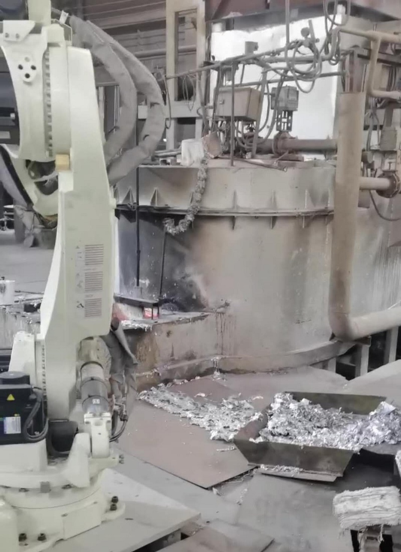 High-Efficiency Gravity Casting Production Line with Automatic Casting Machine for Metal Components