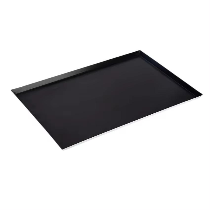 600X400X15mm Aluminum Non-Stick Coating Flat Custom Commercial Use Baking Pan/Tray/Sheet