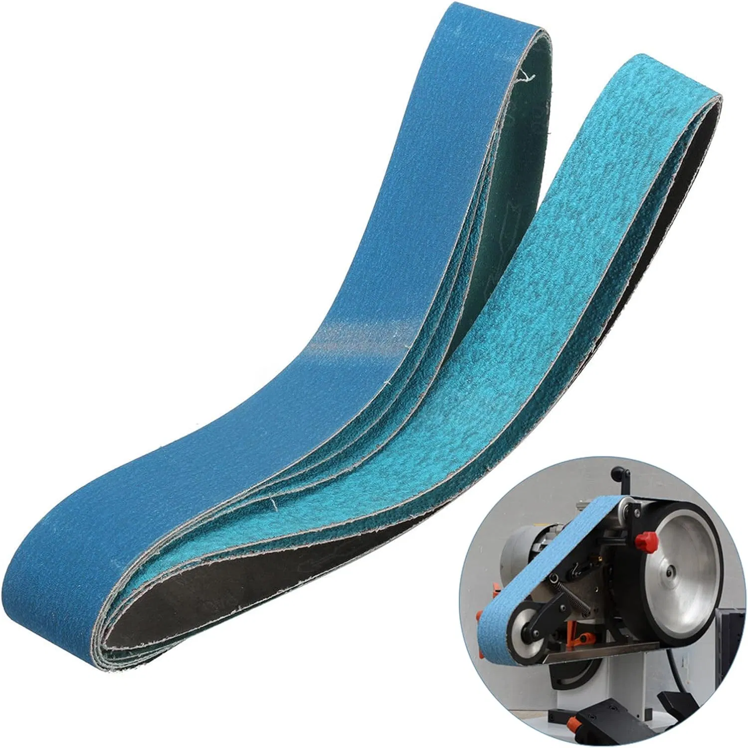 Wear-Resistant Sanding Belts Sanding Belts with Polyester Abrasive Cloth