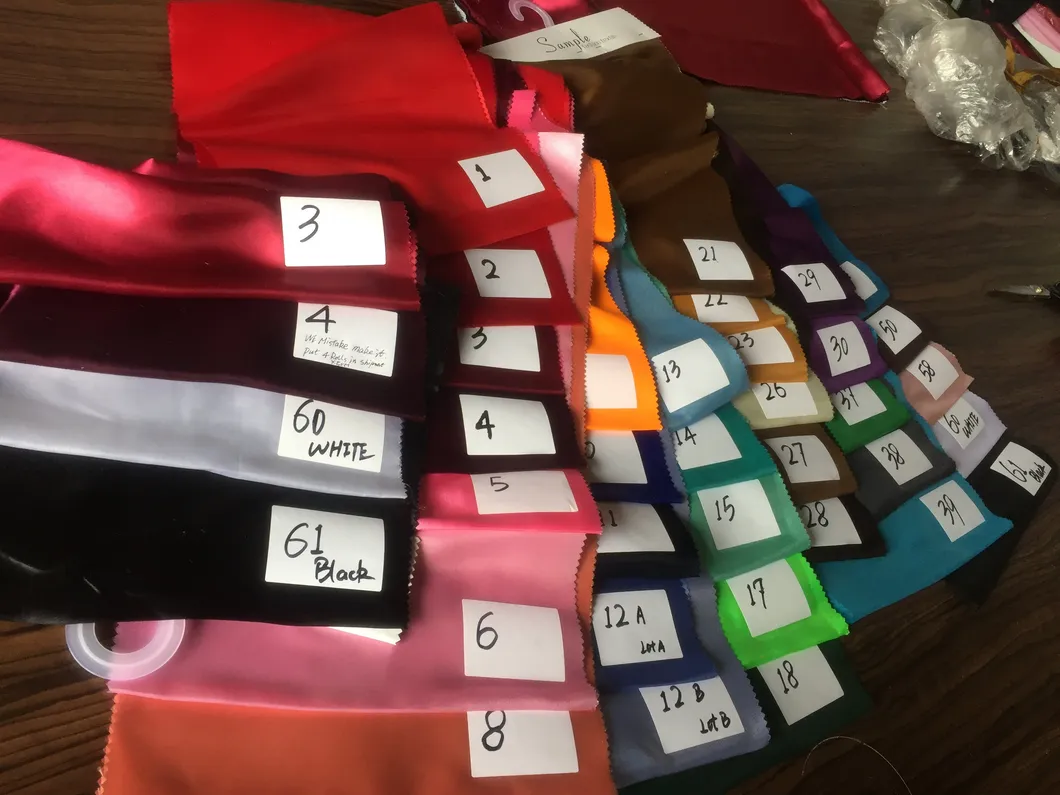 100% Polyester Shiny Satin 170G/M