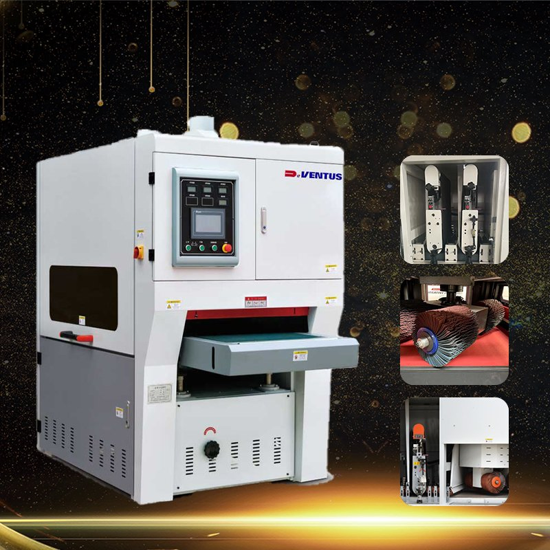 800mm /1000mm/1300mm Flat Sheet Deburring Chamfering Machine for Stainless Steel Hairline Finish