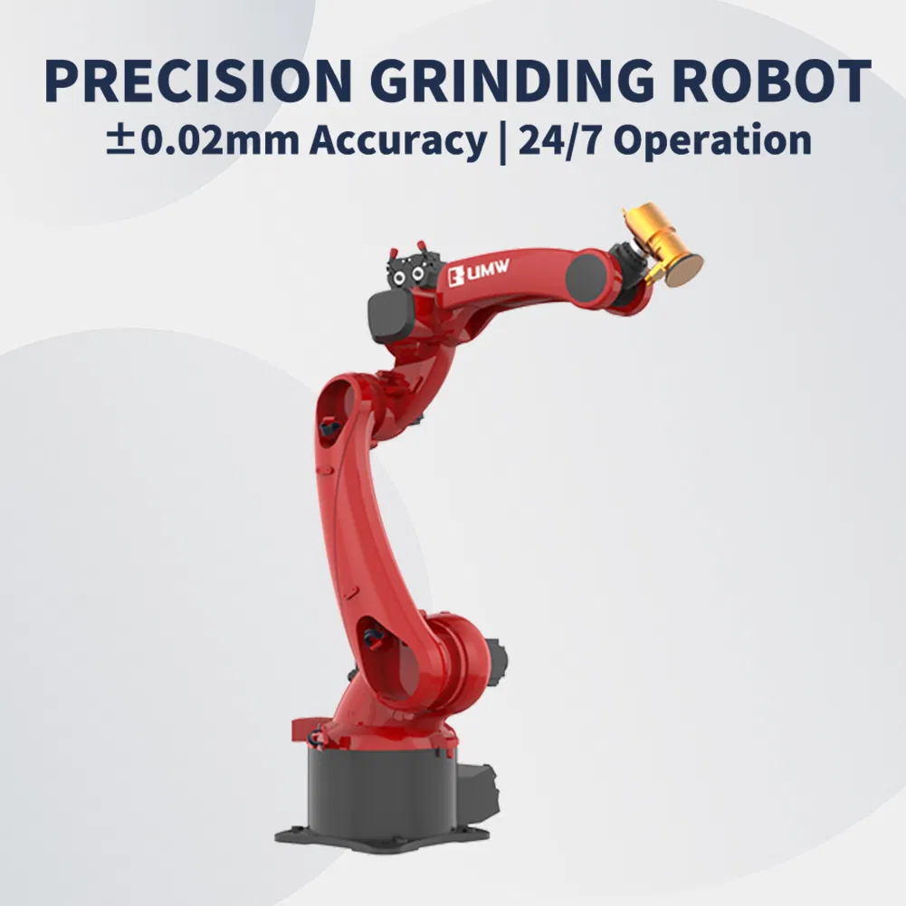 Umw IP65 6-Axis Industrial Grinding for Steel Surfaces with Robotic Grinder Residual Height Detection