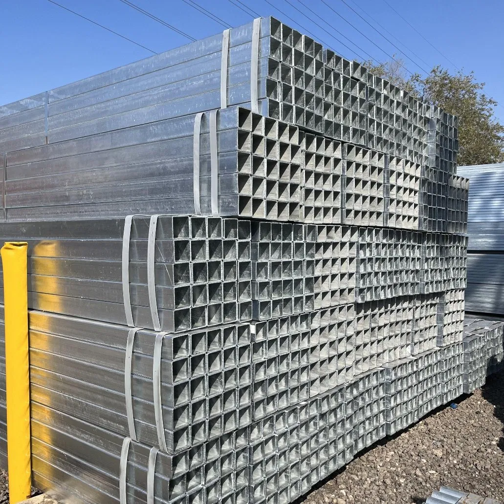 Factory Price Rectangular and Square Galvanized Steel Pipe Tube Galvanized Steel Square Tube