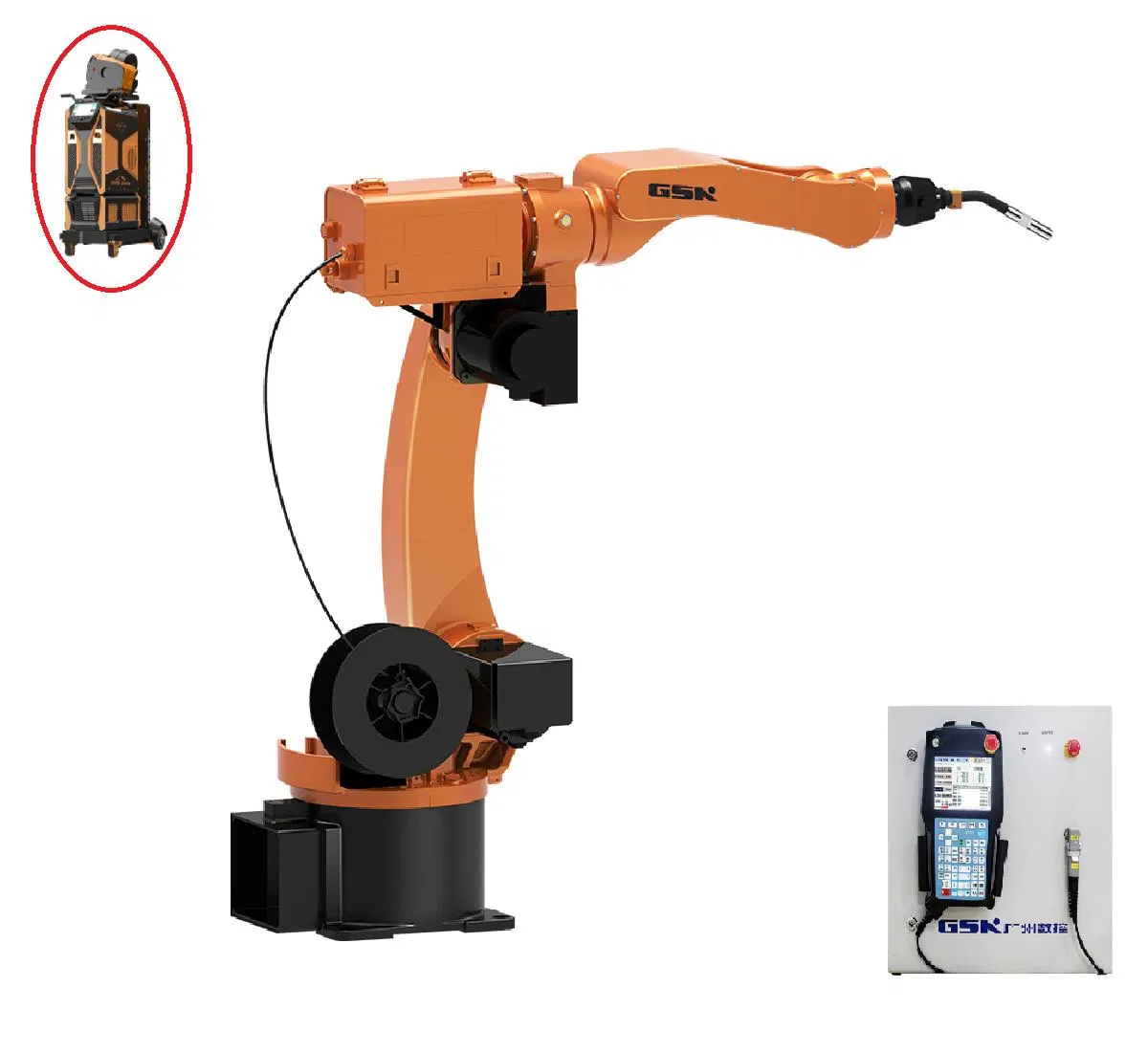 Advanced 6-Axis Robotic Welding System for Steel Fabrication