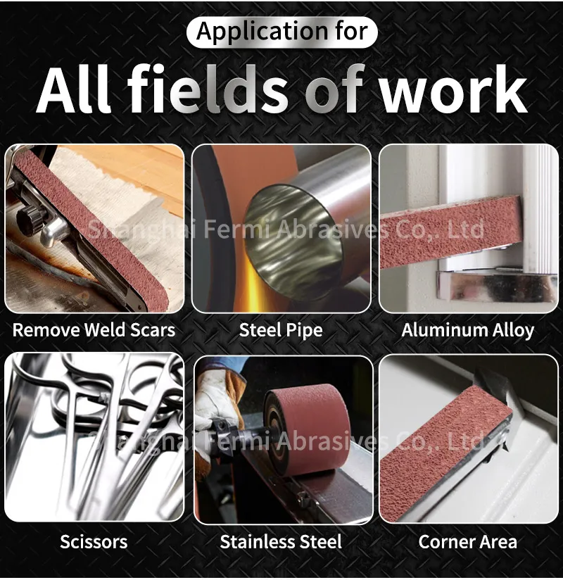 Sanding Belt Application