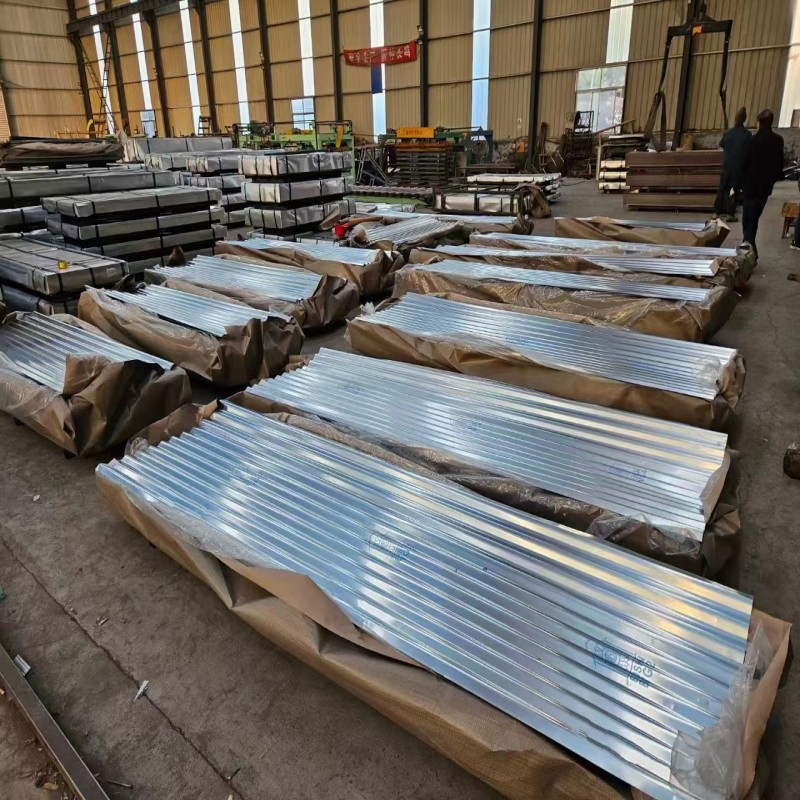 Durable SGCC Dx51d Zinc Coated Corrugated Steel Sheet with Low Factory Price