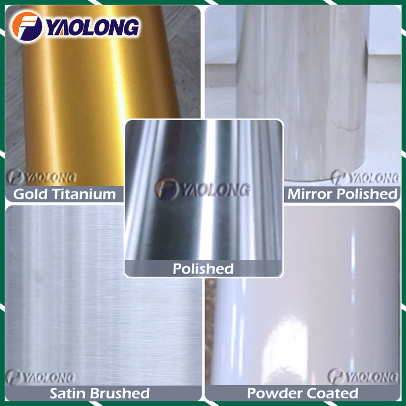 Custom 316L Stainless Steel Traffic Light Pole with Corrosion Resistance