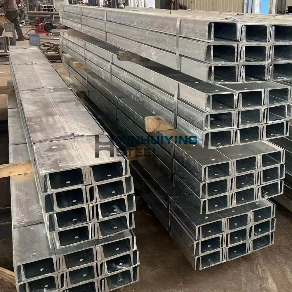 G300/G350 Retaining Wall Steel C Section Steel Pfc Channels