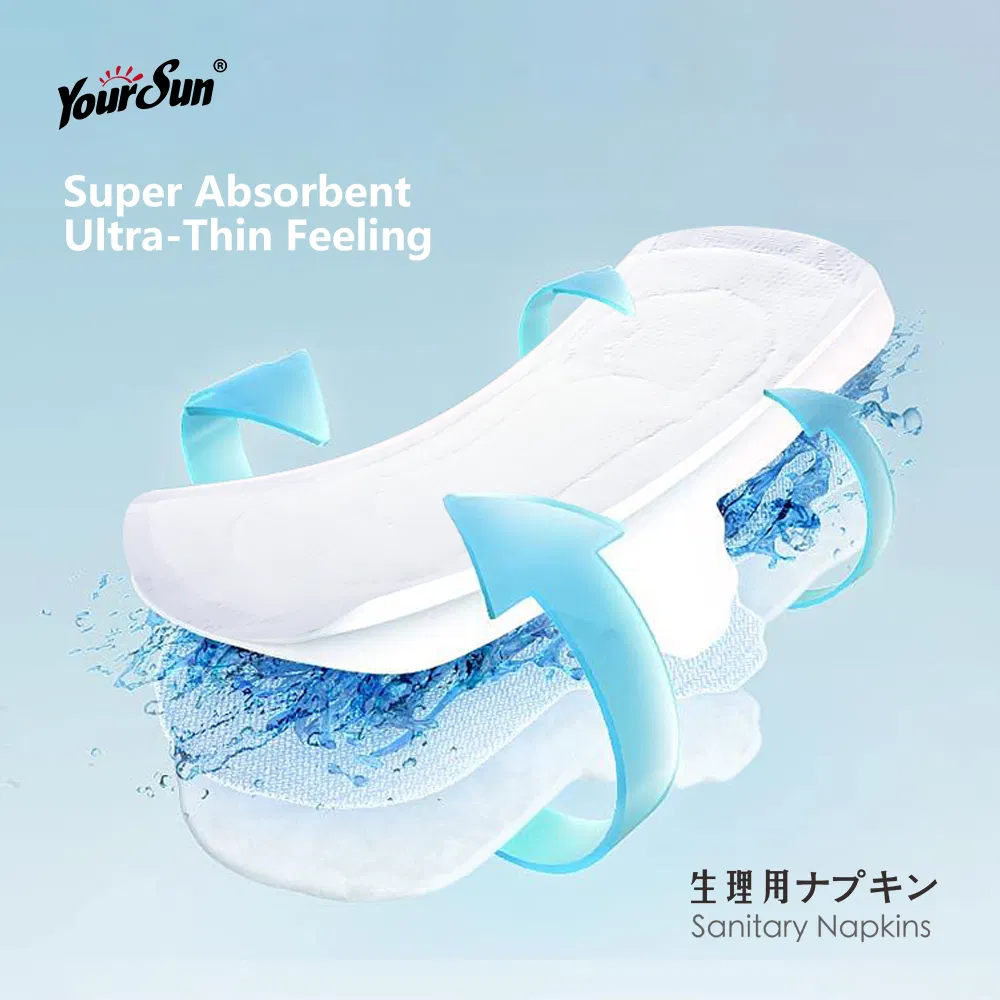 Wholesale Anion Sanitary Napkin Custom Sanitary Towel Anion Sanitary Pads