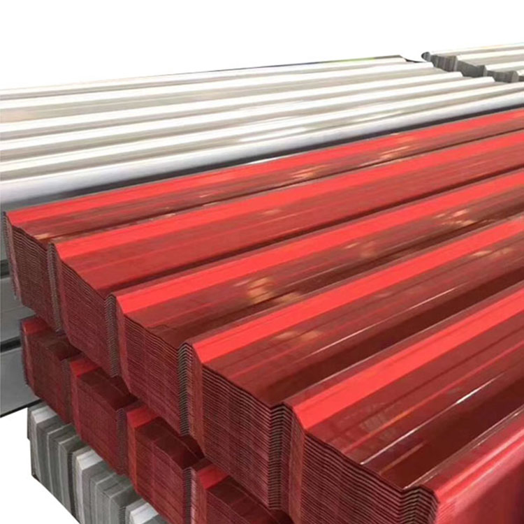 Premium Dx51d Customized Color Coated Corrugated Steel Roofing Sheets