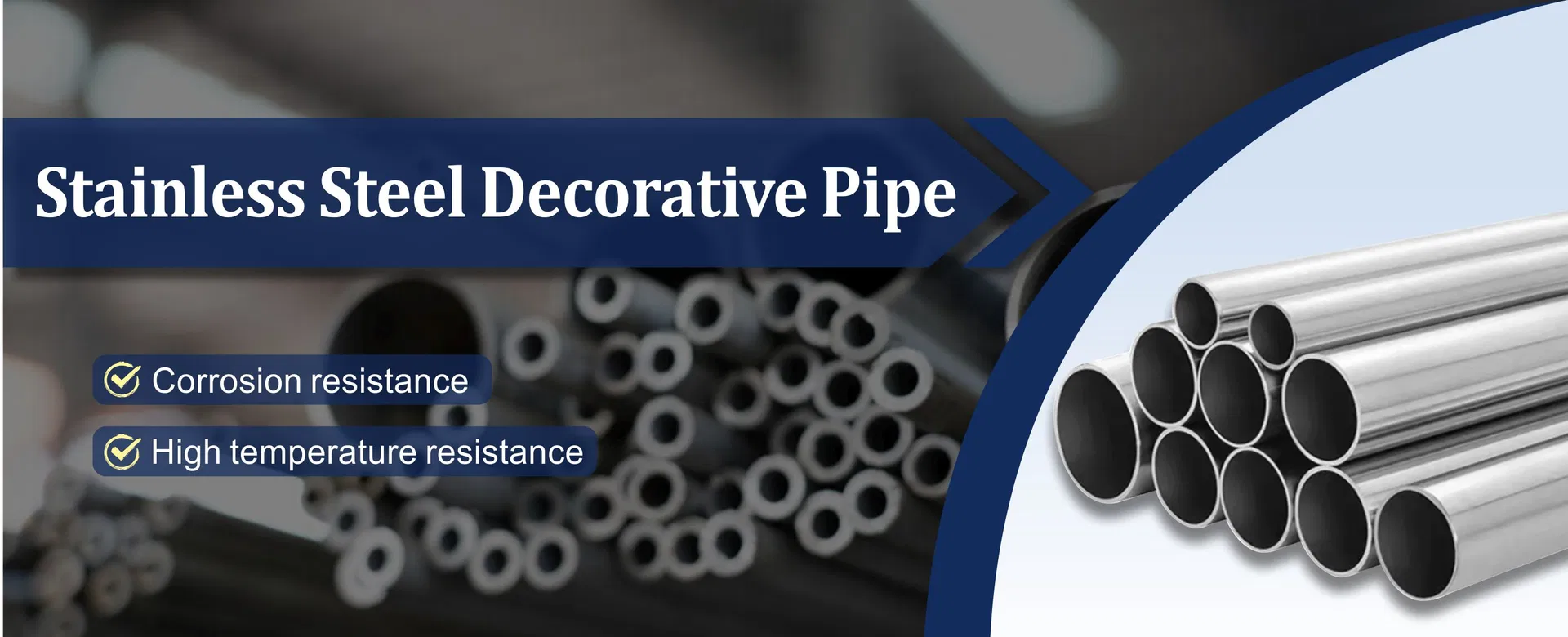 Stainless Steel Decorative Pipe