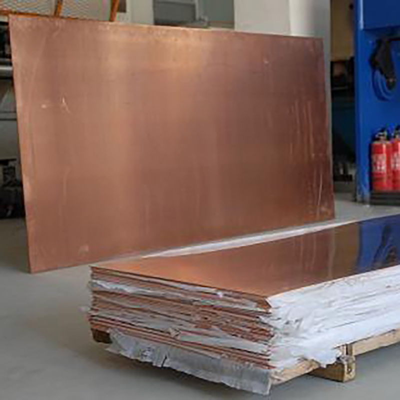 2mm -1220mm Wide 0.8mm - 80mm Thick Brass Flat Plate Sheet in Stock Hot Sales Flat Brass Copper Roofing Sheets Copper Plate Price Per Ton