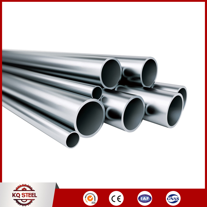 304 Decorative Ss Tube Mirror Brushed Round/Square for Building Railing