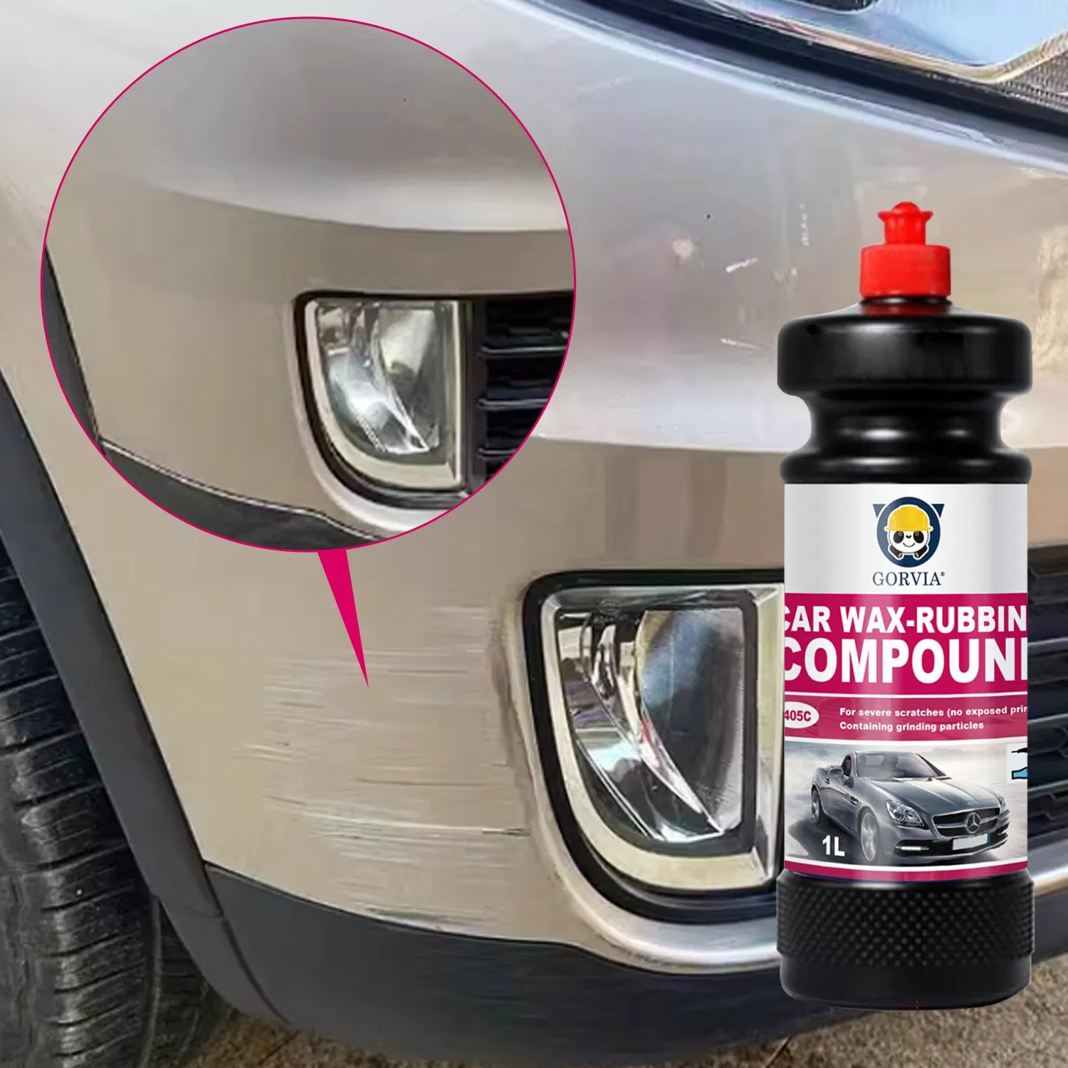 High-Performance Rubbing Compound for Scratch Removal and Surface Refinishing