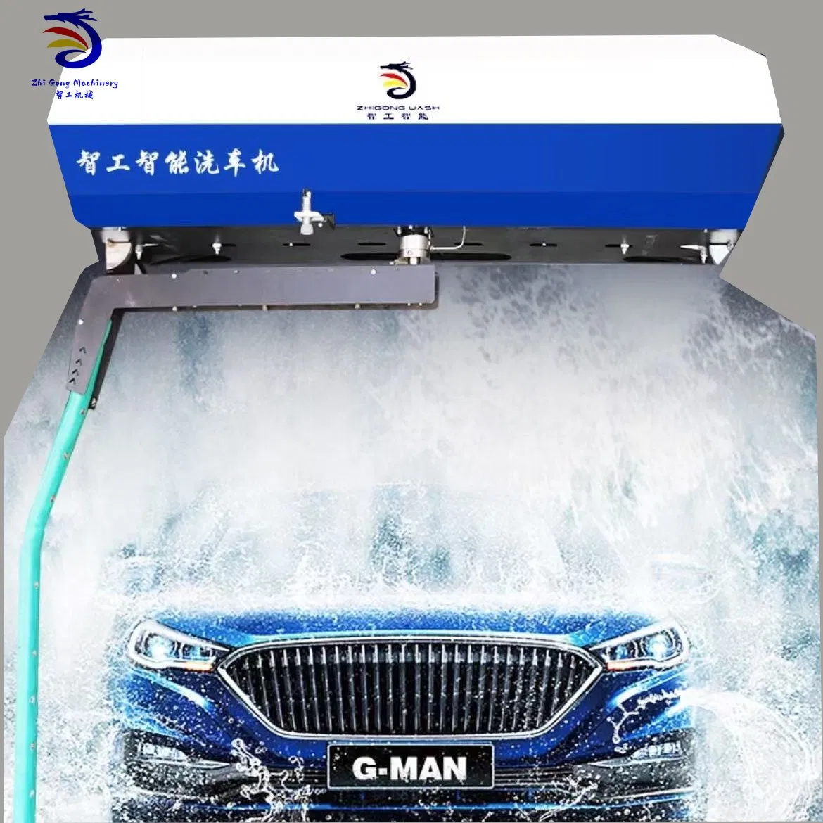 CE Certified High Efficiency Robotic Car Wash System with Water Reuse Technology