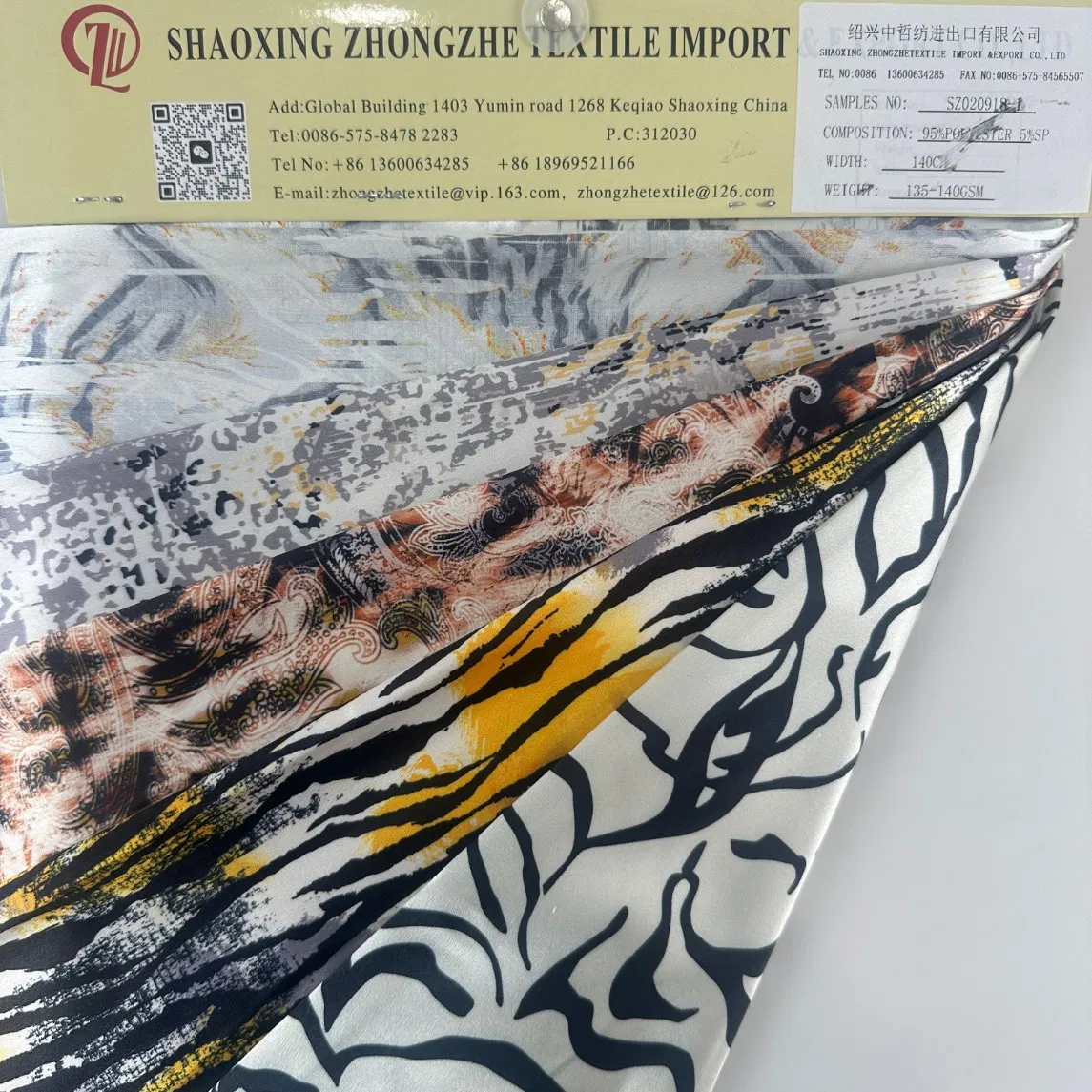 Comfortable Breathable and Moisture Absorbing Poly Blouse Satin