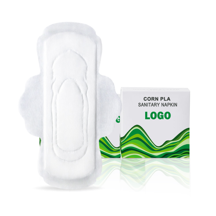 Eco-Friendly 100% Biodegradable Organic Sanitary Napkin Feminine Hygiene Disposable Menstrual Pads
