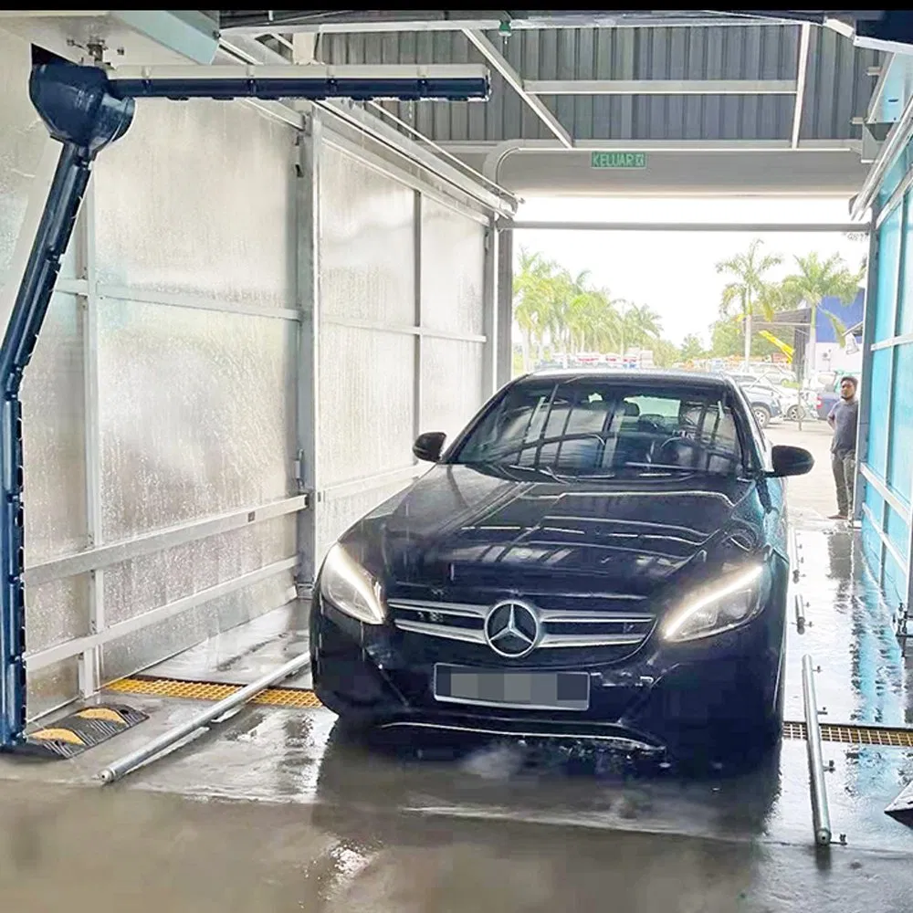 Robotic high pressure car cleaning system