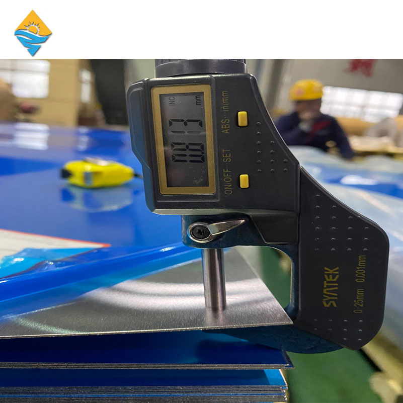 3003 3004 Alloy Custom Temper Aluminum Sheet Plain Flat High-Quality Metal Aluminum Plate Film Coated Aluminum Sheet for Chemical/Insulation Pipe Industry