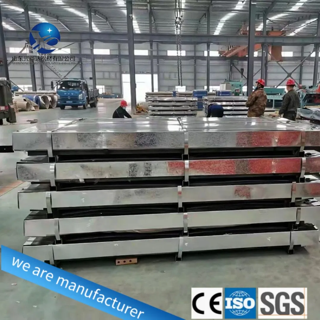 Galvanized Steel Plate 5mm Dx51d Z275 Galvanized Steel Sheet for Decoration