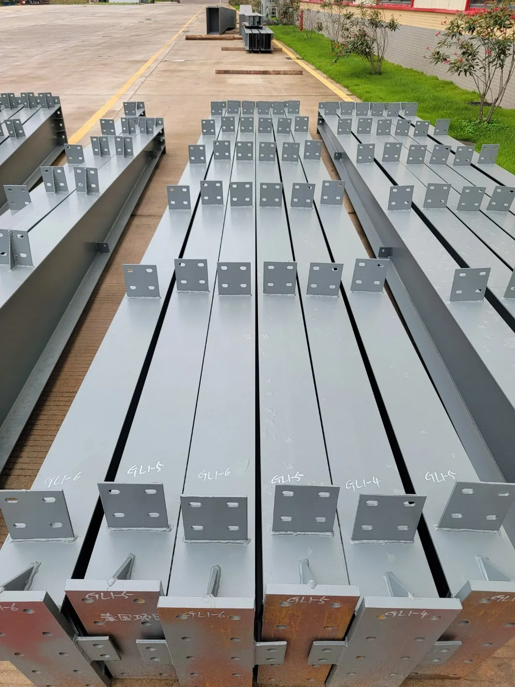 Dryc Factory Prefabricated Structural Steel Construction Material Beam Colum