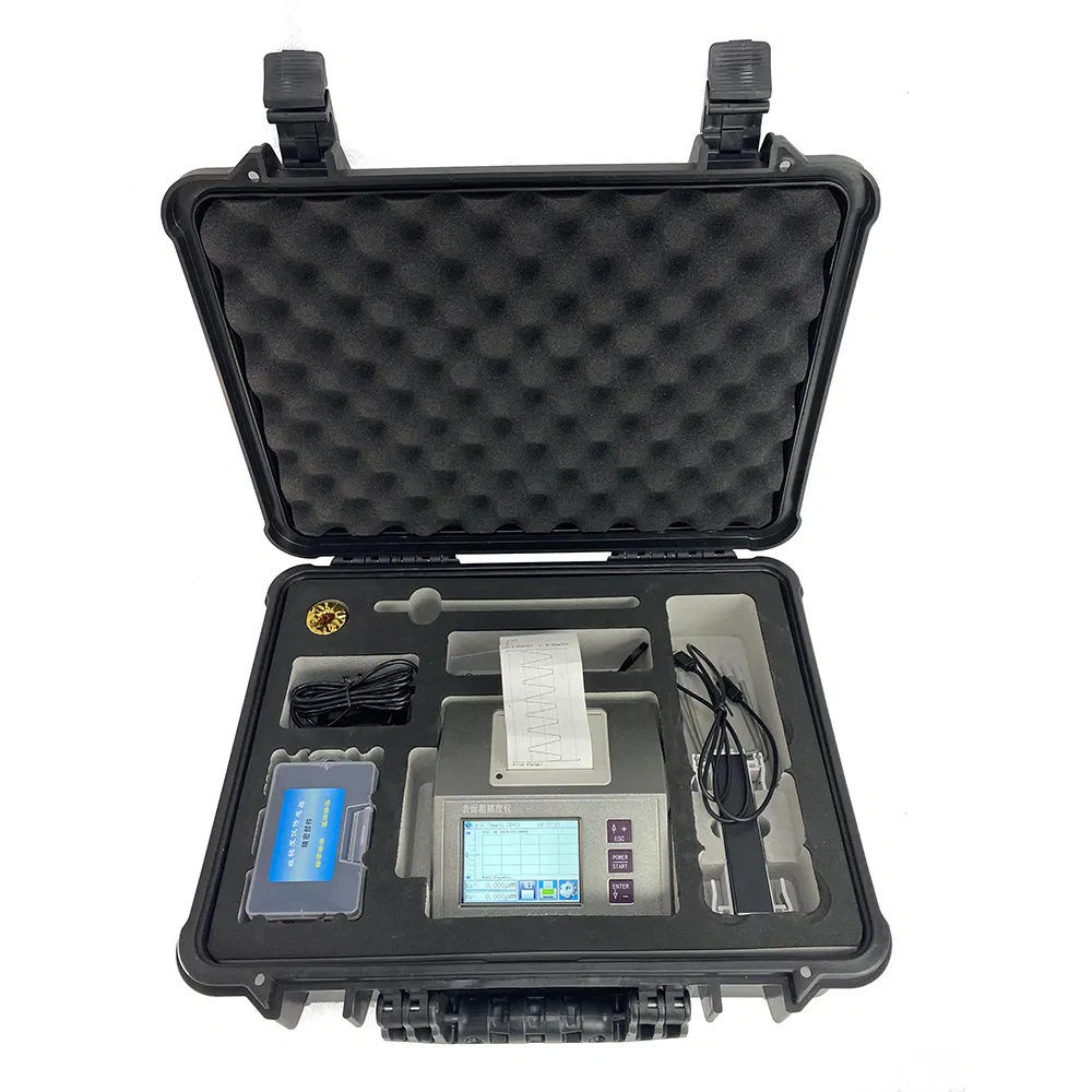 Digital Surface Roughness Tester Gauge Embedded Printer Compatible with ISO, DIN, ANSI, JIS Standards