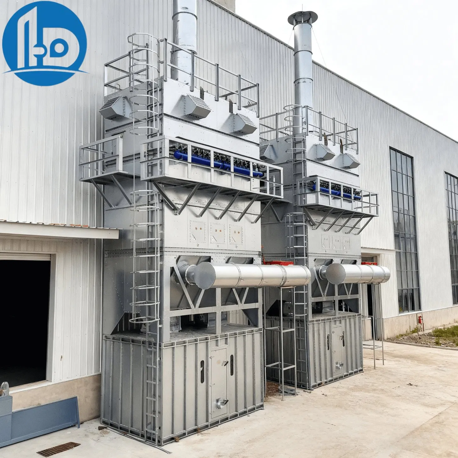 Single Unit Woodworking Dust Collector for Cabinet Making Plant Dust Extraction with 10000 M³/H Air Volume and 30 Kw Heavy Duty Motor Power