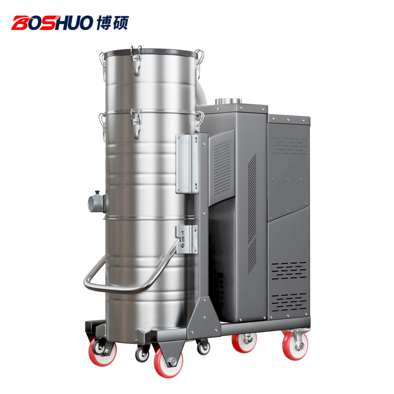 Boshuo Electric Vacuum Cleaner Pulse Cleaning Automatic Filter Cleaning High-Efficiency Dust Extraction for Construction