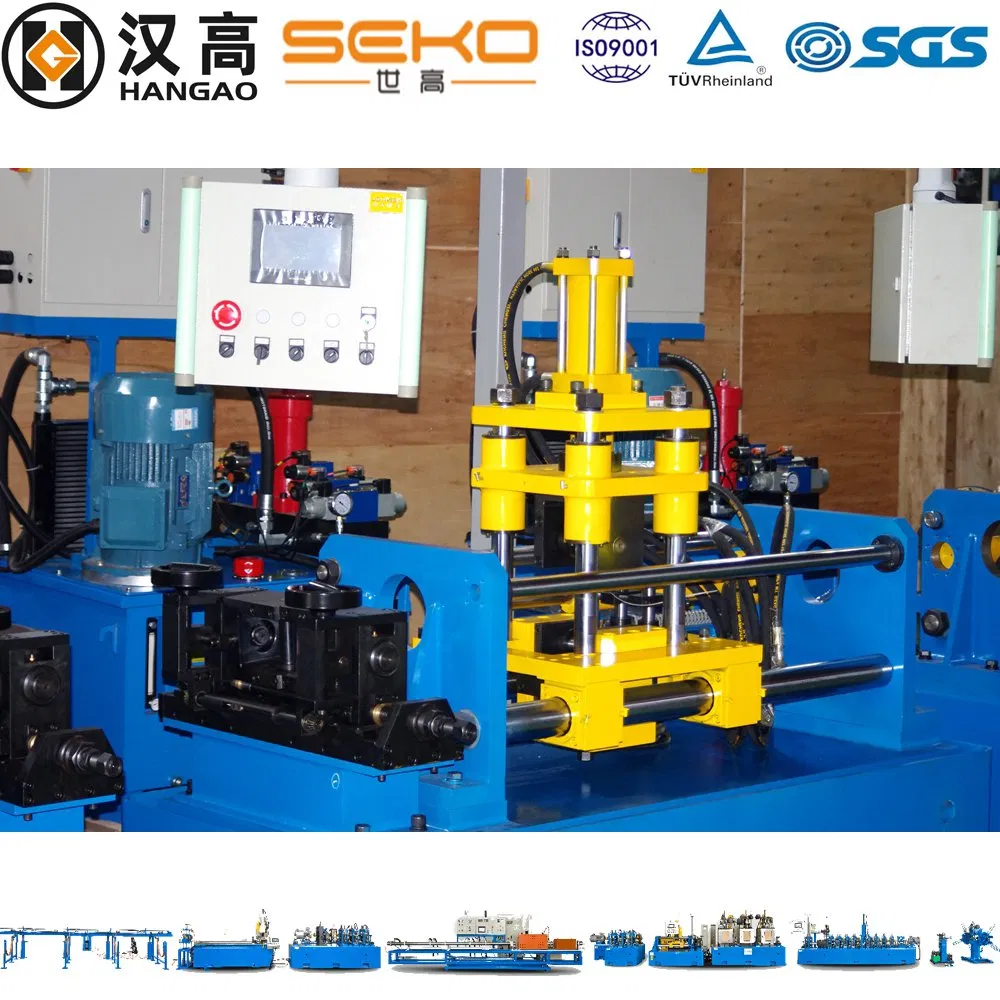 Intelligent Easy Operation Weld Seam Roller Leveling Inner Bead Rolling Machine